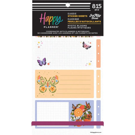 Me & My Big Ideas Happy Planner Sticker Value Pack - Mystic Blooms