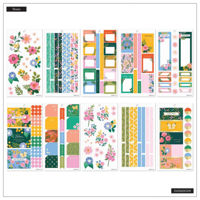 Me & My Big Ideas Happy Planner Sticker Value Pack - Midnight Meadow