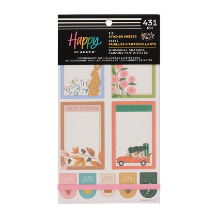 Me & My Big Ideas Happy Planner Sticker Value Pack - Whimsical Seasons Big