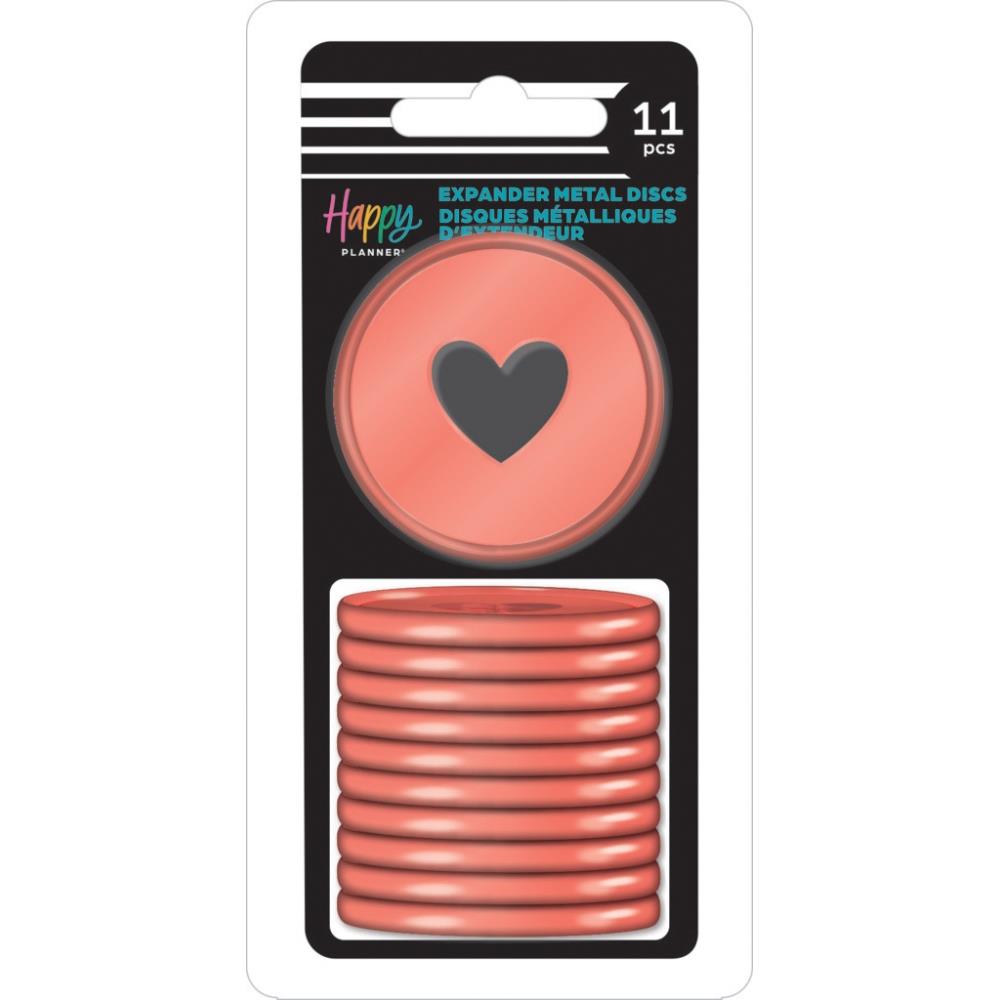 Me & My Big Ideas Happy Planner - Metal Expander Discs Coral