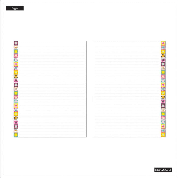 Me & My Big Ideas Happy Planner - Happy Patchwork Classic Notebook