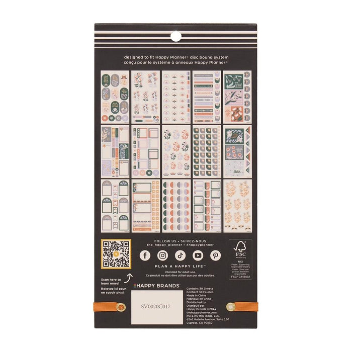 Me & My Big Ideas Happy Planner Sticker Value Pack - Petals & Plans