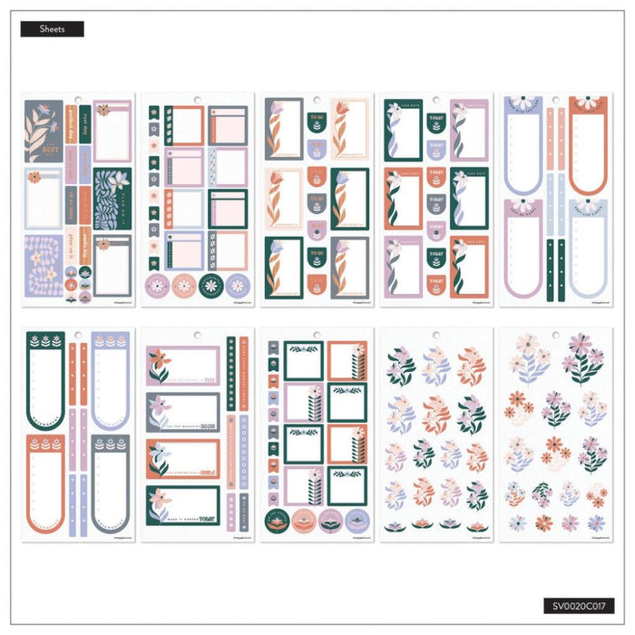 Me & My Big Ideas Happy Planner Sticker Value Pack - Petals & Plans
