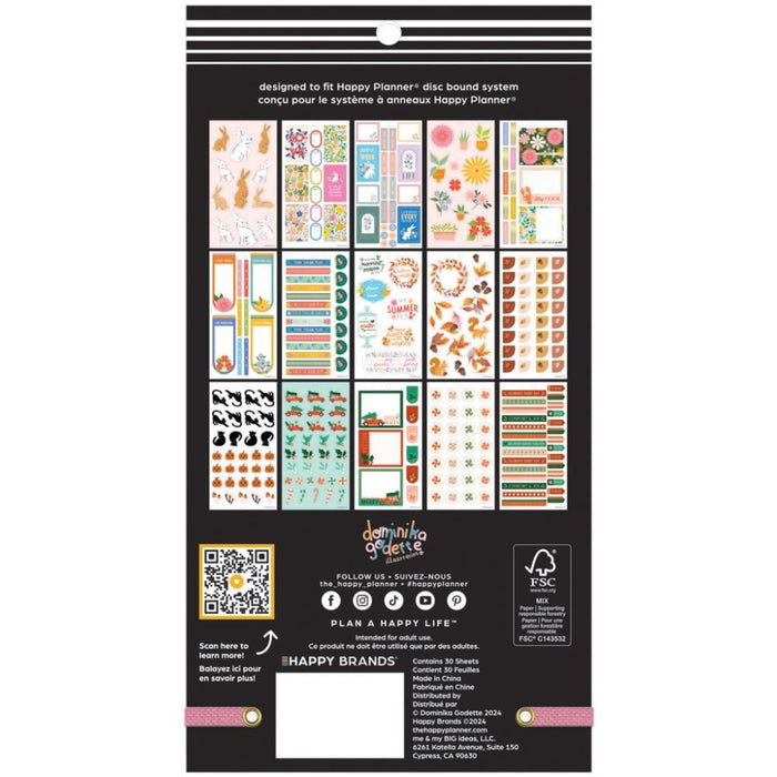 Me & My Big Ideas Happy Planner Sticker Value Pack - Whimsical Seasons