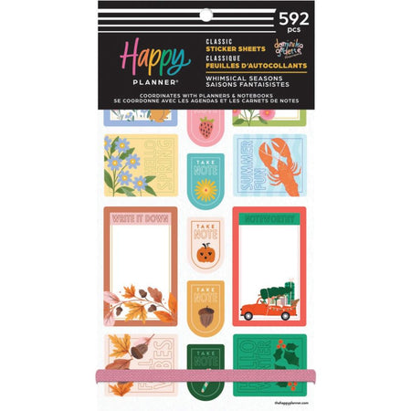 Me & My Big Ideas Happy Planner Sticker Value Pack - Whimsical Seasons
