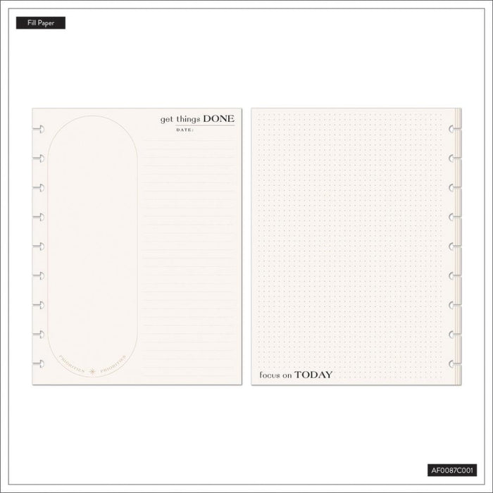 Me & My Big Ideas Happy Planner - Modern Craft Classic Fill Paper