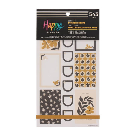 Me & My Big Ideas Happy Planner Sticker Value Pack - Mod Sketches