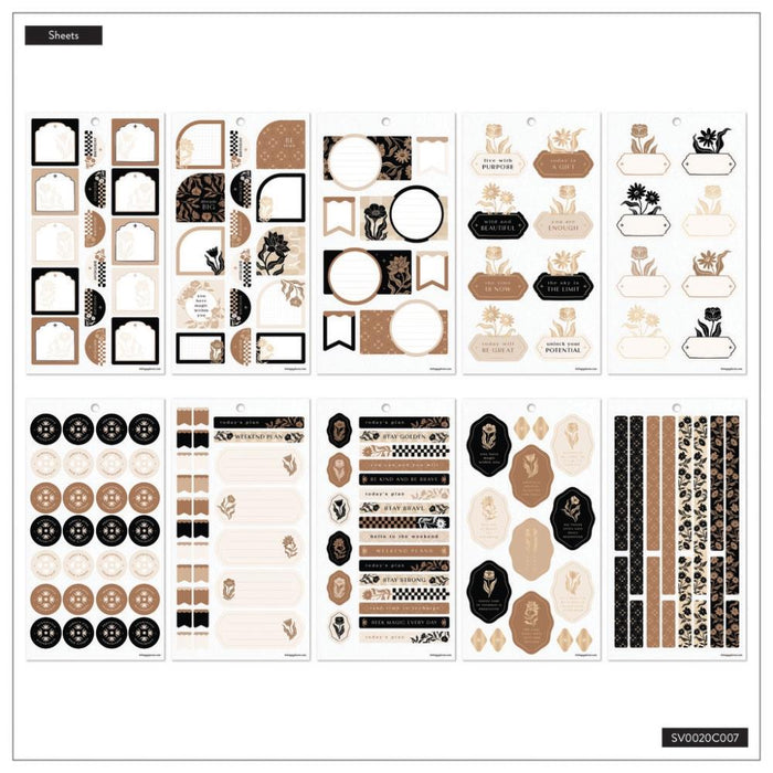 Me & My Big Ideas Happy Planner Sticker Value Pack - Krafted Florals