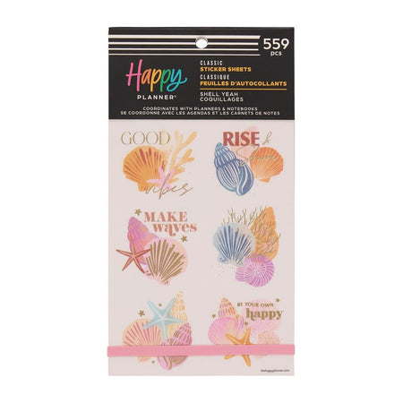 Me & My Big Ideas Happy Planner Sticker Value Pack - Shell Yeah