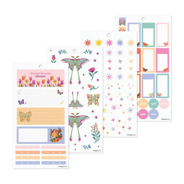 Me & My Big Ideas Happy Planner Sticker Value Pack - Mystic Blooms Mini