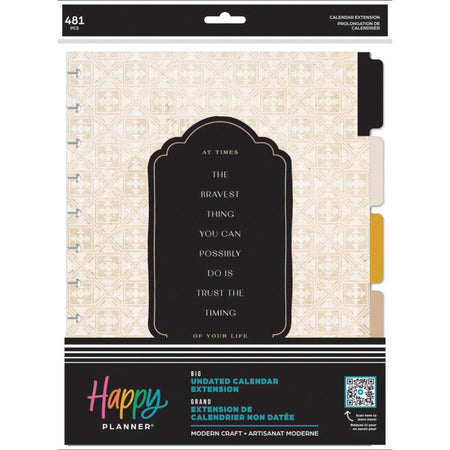 Me & My Big Ideas Happy Planner - Modern Craft Big Extension Pack