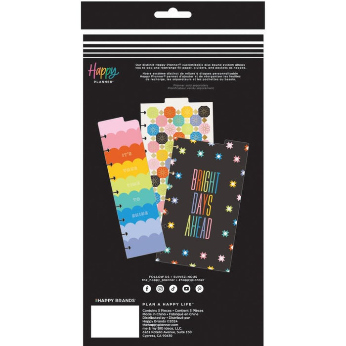 Me & My Big Ideas Happy Planner - Happy Outlines Classic Dashboard