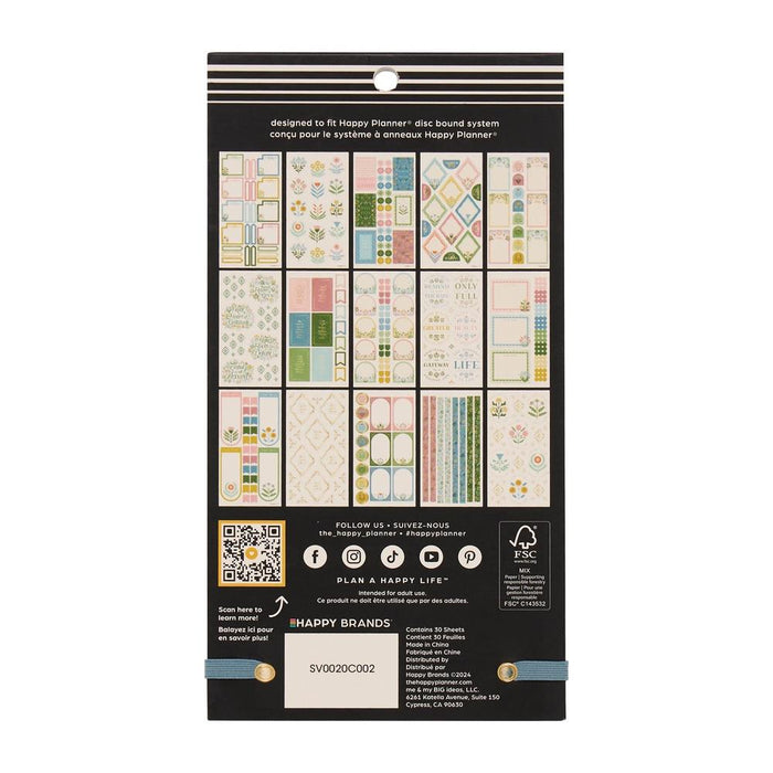 Me & My Big Ideas Happy Planner Sticker Value Pack - Cottage Charm