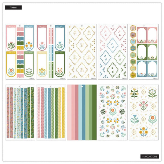Me & My Big Ideas Happy Planner Sticker Value Pack - Cottage Charm