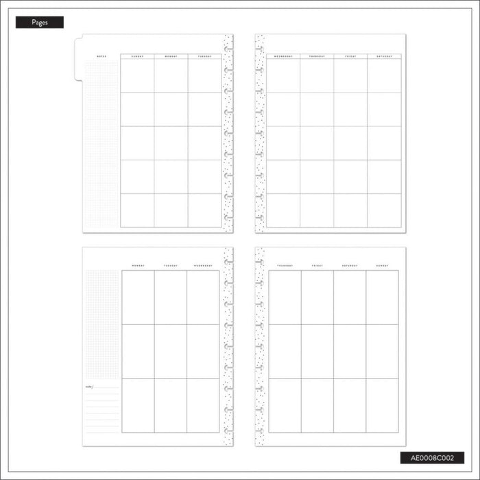 Me & My Big Ideas Happy Planner - Happy Outlines Classic Extension Pack
