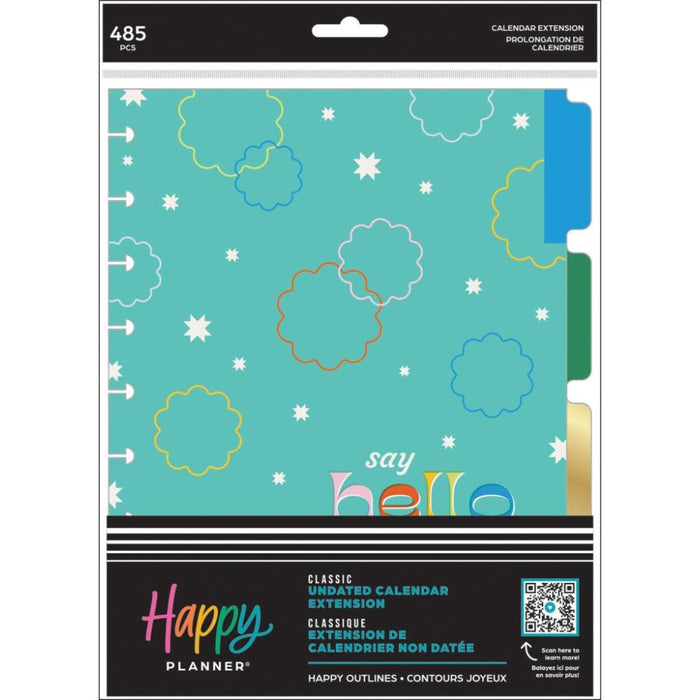 Me & My Big Ideas Happy Planner - Happy Outlines Classic Extension Pack