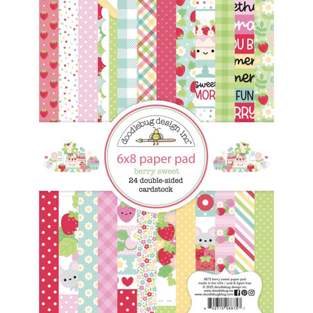 Doodlebug Design Berry Sweet - 6x8 Pad