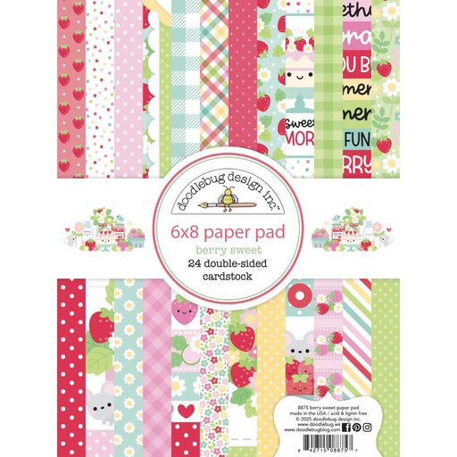 Doodlebug Design Berry Sweet - 6x8 Pad