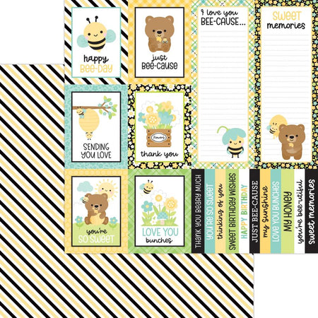 Doodlebug Design Bee Happy - Bee Line