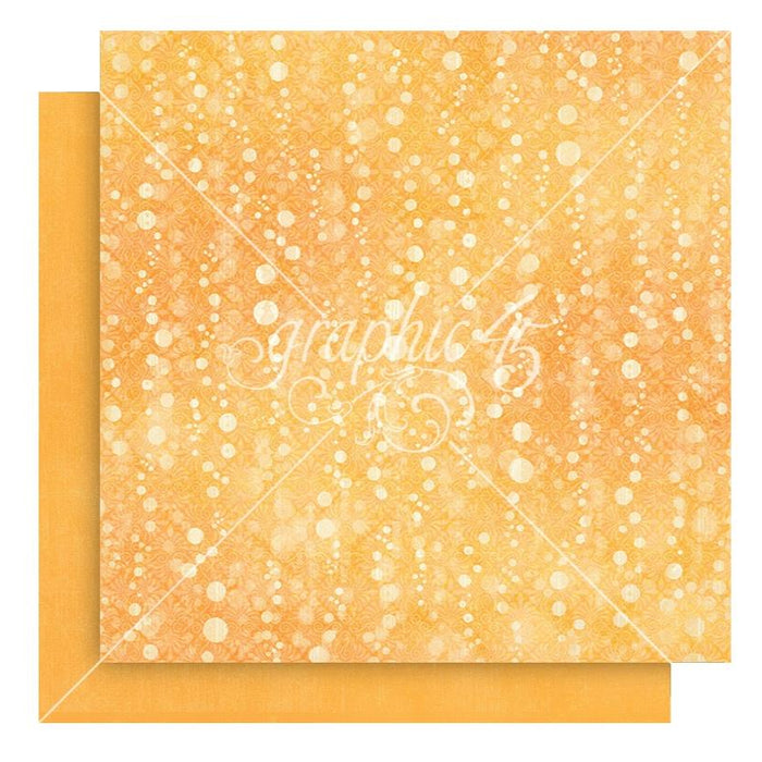 Graphic 45 Seas The Day - Sunshine Yellow Pattern & Solid