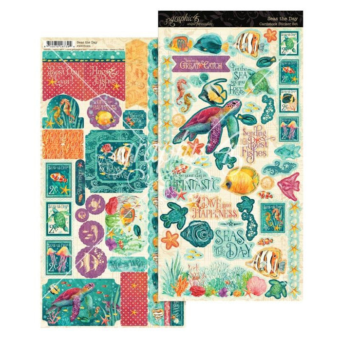 Graphic 45 Seas the Day - Sticker Set