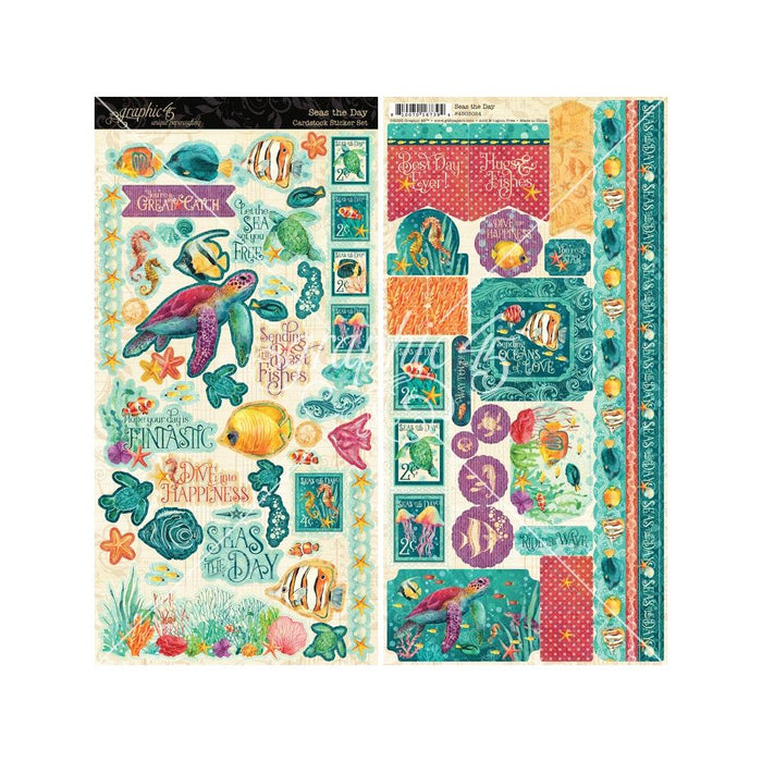 Graphic 45 Seas the Day - Sticker Set