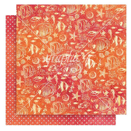 Graphic 45 Seas The Day - Hugs & Fishes