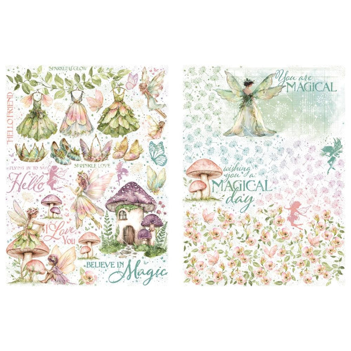 Graphic 45 Fairy Boutique - Rub-On Transfers