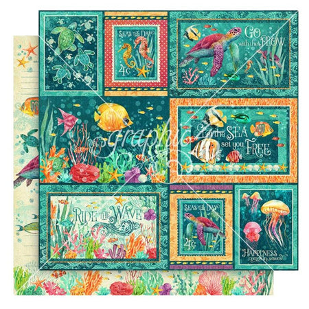 Graphic 45 Seas The Day - Go With The Flow