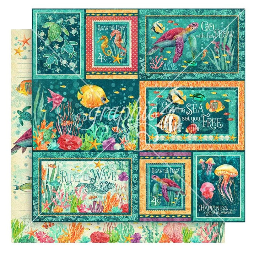 Graphic 45 Seas The Day - Go With The Flow