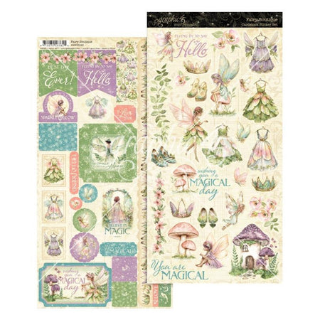Graphic 45 Fairy Boutique - Sticker Set