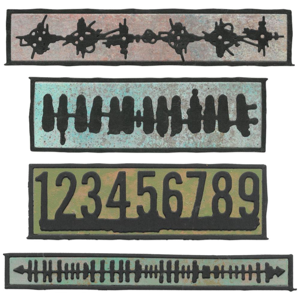 Sizzix Thinlits Die by Seth Apter - Borderlines