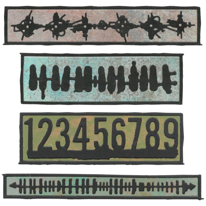 Sizzix Thinlits Die by Seth Apter - Borderlines