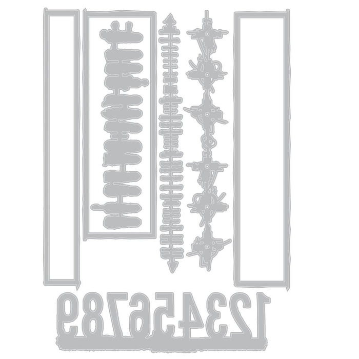 Sizzix Thinlits Die by Seth Apter - Borderlines