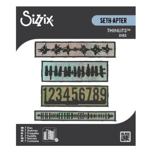 Sizzix Thinlits Die by Seth Apter - Borderlines