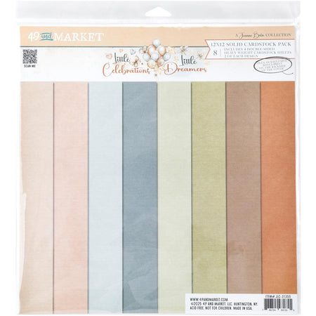 49 & Market Little Dreamer/Little Celebrations - Solids 12x12 Collection Pack