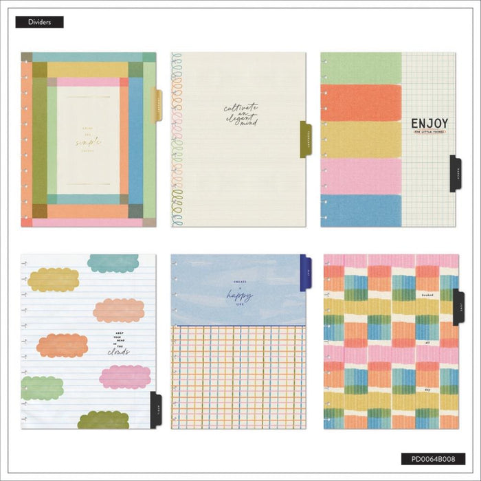 Me & My Big Ideas Happy Planner - Book Club 12 Month Big Disc Bound Planner