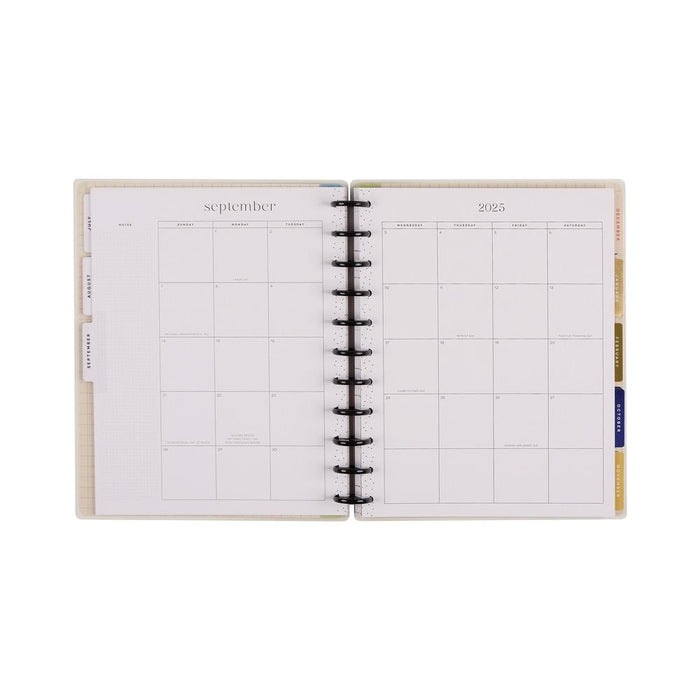 Me & My Big Ideas Happy Planner - Book Club 12 Month Big Disc Bound Planner