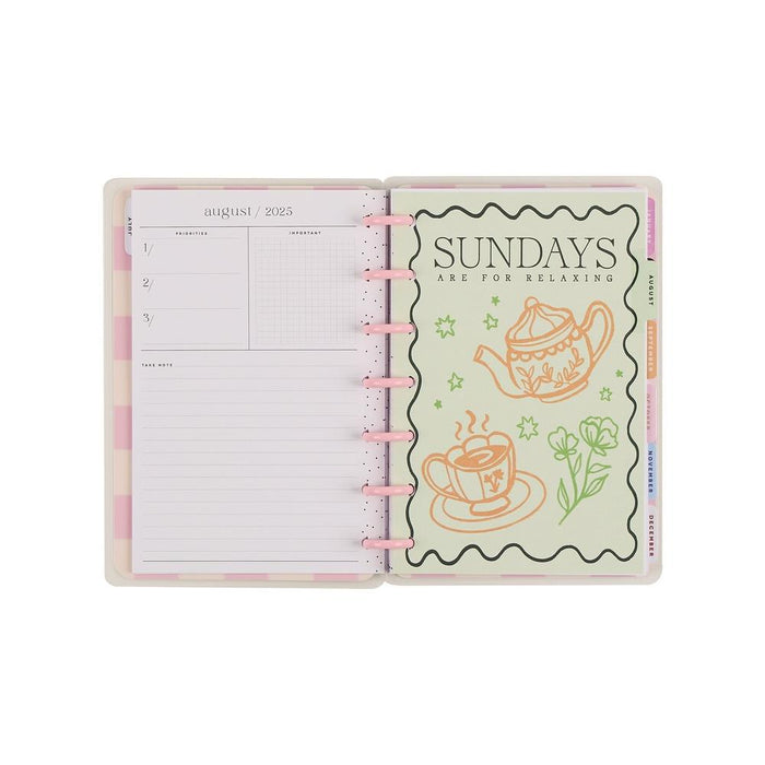 Me & My Big Ideas Happy Planner - Everyday Coquette 12 Month Mini Disc Bound Planner