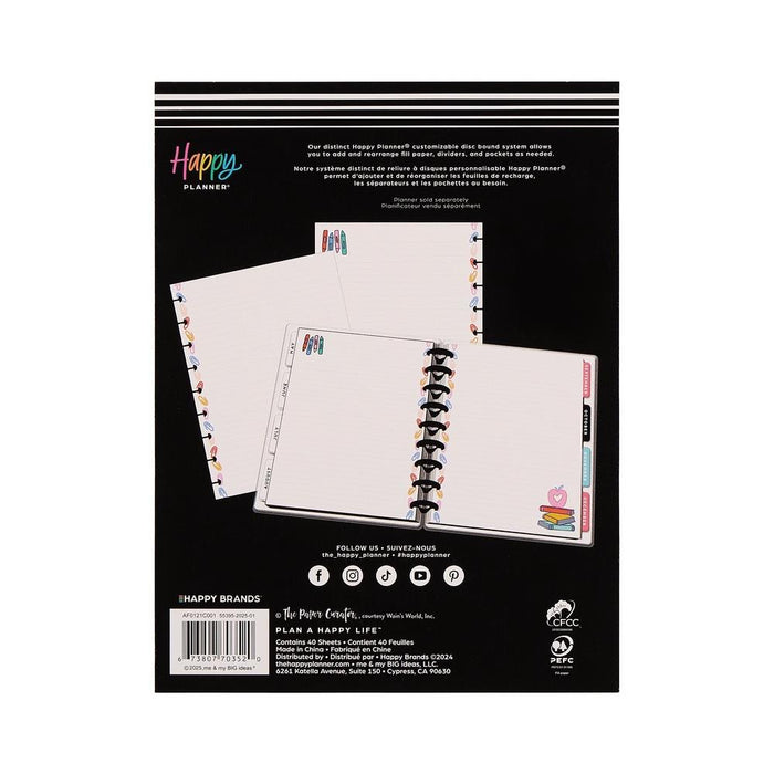 Me & My Big Ideas Happy Planner - Love To Teach Classic Fill Paper