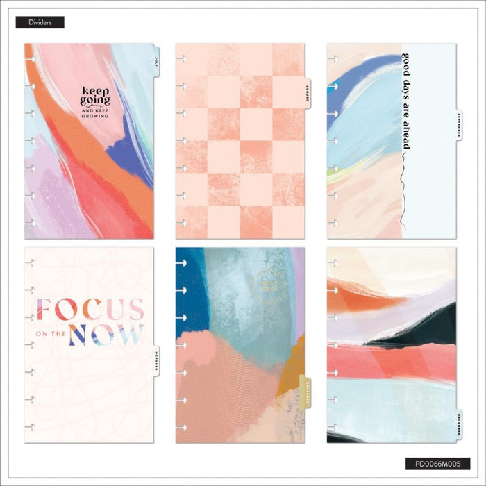 Me & My Big Ideas Happy Planner - Bright Scribbles 12 Month Mini Disc Bound Planner