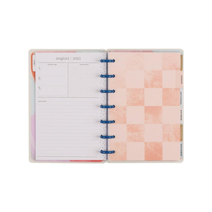 Me & My Big Ideas Happy Planner - Bright Scribbles 12 Month Mini Disc Bound Planner