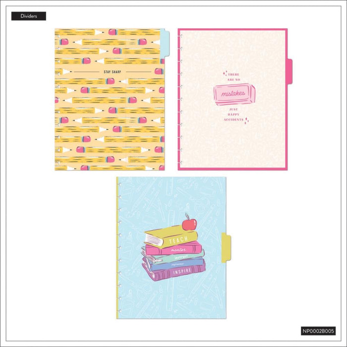 Me & My Big Ideas Happy Planner - Big Disc Bound Notebook Pawsitive Teacher