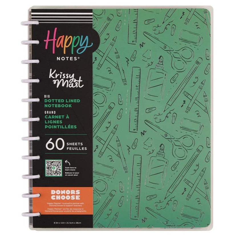 Me & My Big Ideas Happy Planner - Big Disc Bound Notebook Pawsitive Teacher
