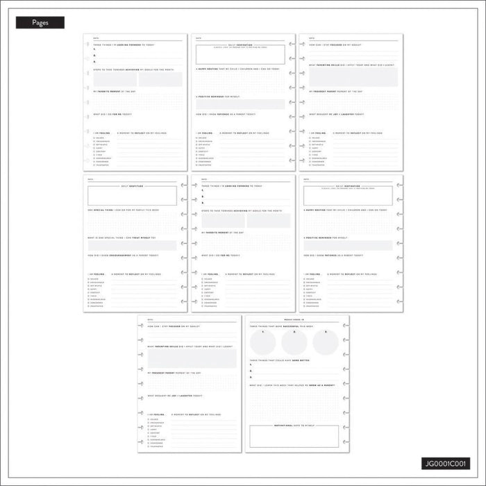 Me & My Big Ideas Happy Planner - Parenting Classic Disc Bound Journal
