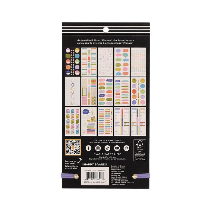 Me & My Big Ideas Happy Planner - Reading Classic Sticker Value Pack