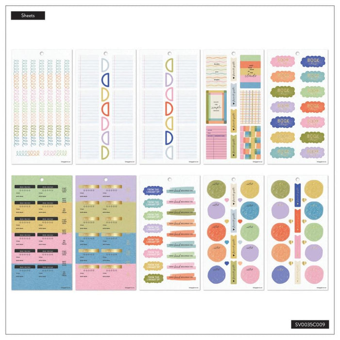 Me & My Big Ideas Happy Planner - Reading Classic Sticker Value Pack