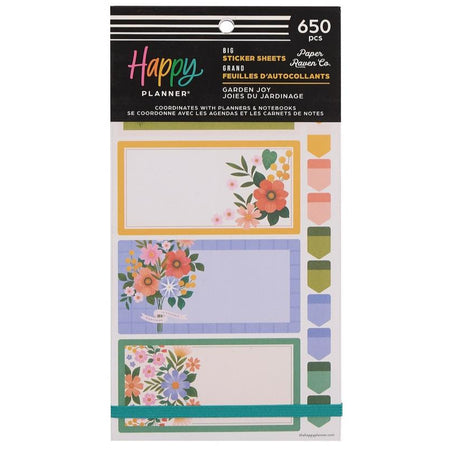 Me & My Big Ideas Happy Planner - Garden Joy BIG Sticker Value Pack