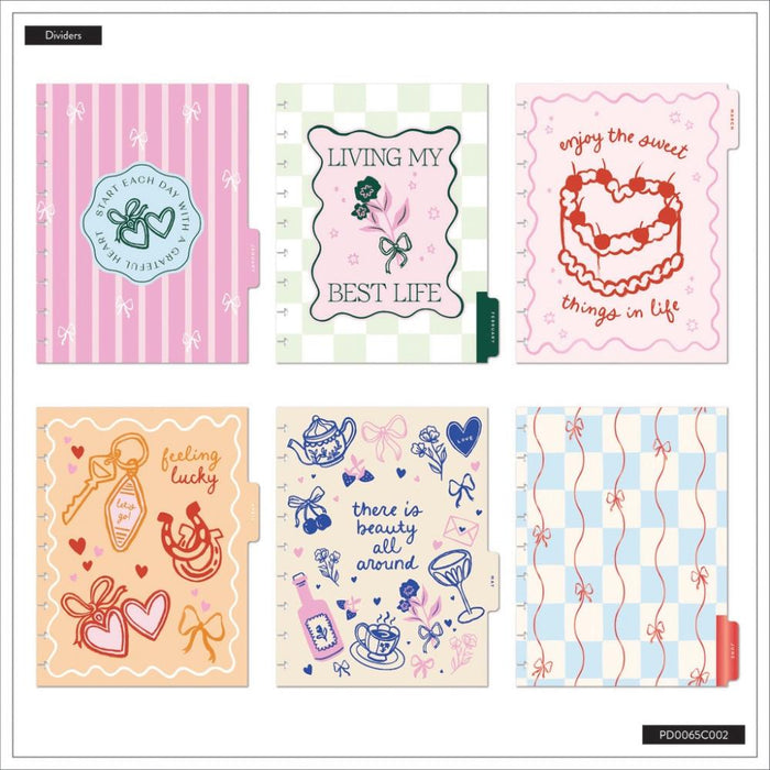 Me & My Big Ideas Happy Planner - Everyday Coquette 12 Month Classic Disc Bound Planner