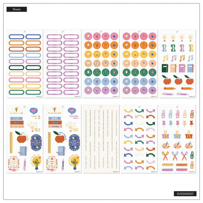 Me & My Big Ideas Happy Planner - Heart Work Sticker Value Pack